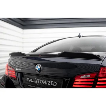 Tuning Maxton Design prodloužení spoileru 3d pro BMW řada 5 F10- F11, černý lesklý plast ABS, M-Pack