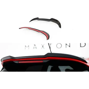 Auto-moto Maxton Design prodloužení spoileru ver.3 pro Ford Fiesta ST Mk8, černý lesklý plast ABS