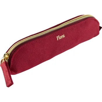 Penál Miquelrius pouzdro se zipem Botanical Flora - Burgundy