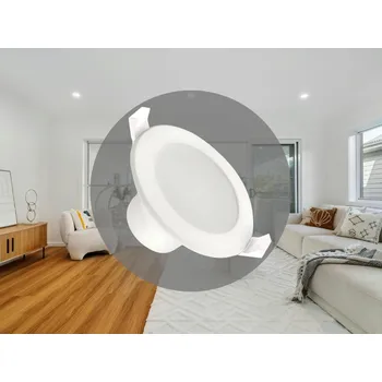 NEDES LED svítidlo 3W / IP44 / DR01 / SMD / 4000K / WH - LDL151