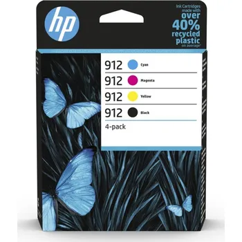 Hp Inkoust 912 multipack náplň (černá, žlutá, purpurová, tyrkysová)