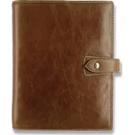 Diář A5 Filofax Malden oříškový 2026 týdenní