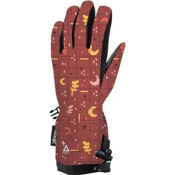 Rukavice Dětské lyžařské rukavice Matt GLOVES 4k Hnědá