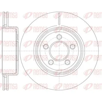Brzdový kotouč Brzdový kotouč REMSA 61270.10
