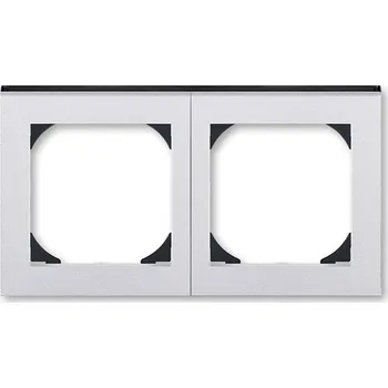 spínač ABB 3901H-A05520 70 Rámeček dvojnásobný s otvorem 55x55