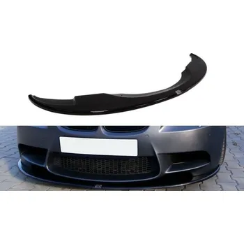 Tuning Maxton Design spoiler pod přední nárazník pro BMW M3 E92, černý lesklý plast ABS