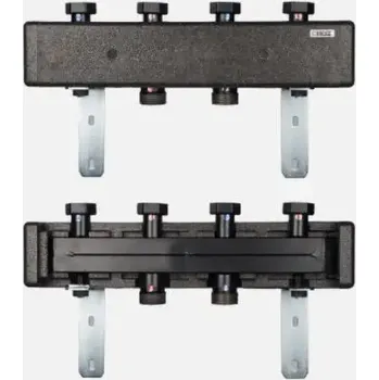 rozdělovač topení Herz Rozdělovač čerpadlových skupinPUMPFIX - DN32 Dimenze: DN32, Provedení: 5-okruhový