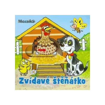 Leporelo Zvídavé štěňátko - Otevři okénko - mini
