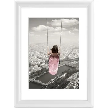 Rám na obraz Hama rámeček plastový SWING, bílá, 40x50 cm