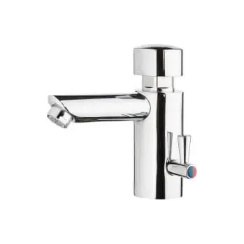 Vodovodní baterie Herz Push p30 - baterie umyvadlová Povrchová úprava: chrom, #UH00030: Baterie umyvadlová (tlačná) -Push p30