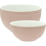 Porcelánová sada servírovacích misek Alice Creamy Fudge