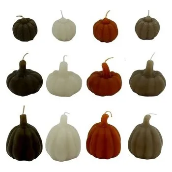 Svíčka Sada dekorativních svíček ve tvaru dýně Pumpkin