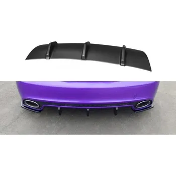 Autodíl Maxton Design vložka zadního nárazníku pro Audi RS5 8T, černý lesklý plast ABS