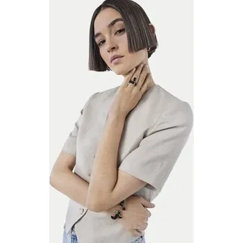 Prsten Prstýnek TOUS Icon Mesh 1002790512 Černá OS