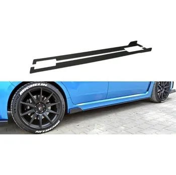 Tuning Maxton Design "Racing" difuzory pod boční prahy pro Subaru Impreza Mk3, plast ABS bez povrchové úpravy