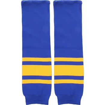 Motor hokejové štulpny senior modrá-žlutá balení 1 pár