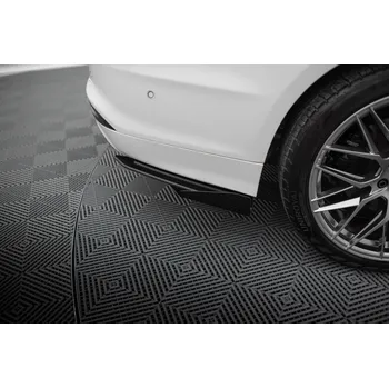 Autodíl Maxton Design křidélka bočních difuzorů zad. nárazníku pro Ford Mondeo Mk5 Facelift, černý lesklý plast ABS, Sport