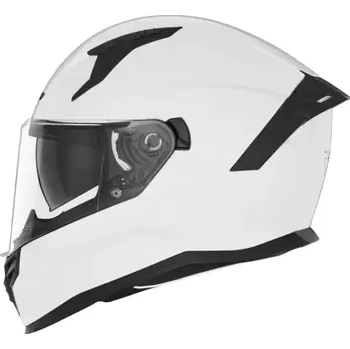 Helma na motorku BRUNOX přilba N401, NOX (bílá, vel. S)