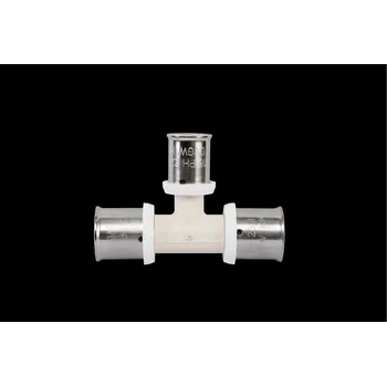 Fitinka Herz T-kus redukovaný, P/PPSU Dimenze: 20-16-20, #R622001: T-kus redukovaný 20-16-20, P/PPSU, TH lisovací profil /8622001/