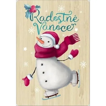 ALBI Bambusové přání - sněhulák