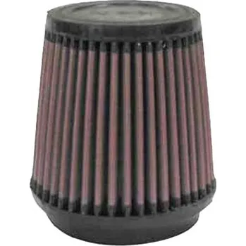 Filtr pro motocykl K&N univerzální kulatý zkosený filtr se vstupem 89 mm a výškou 114 mm, gumový vrchlík SLEVA 8%