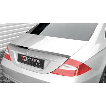 Auto-moto Maxton Design prodloužení spoileru pro Mercedes CLS C 219/Standard, černý lesklý plast ABS