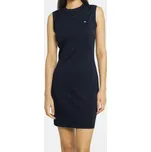 Dámské modré přiléhavé šaty Tommy Hilfiger - Velikost S, Barva Modrá M56413 WW0WW38018