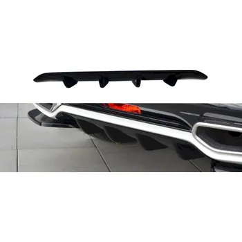 Tuning Maxton Design vložka zadního nárazníku pro Citroen DS5, černý lesklý plast ABS