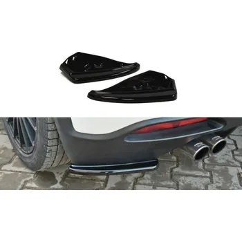 Tuning Maxton Design boční difuzory pod zadní nárazník pro Fiat Grande Punto Grande Punto Abarth, černý lesklý plast ABS