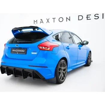 Nárazník Maxton Design "Street Pro" difuzor zadního nárazníku v.2 pro Ford Focus RS Mk3, plast ABS bez povrchové úpravy