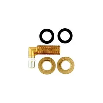 Vodovodní potrubí Herz Stěnová přechodka Dimenze: 20 x 2 - Rp 1/2, #P712053: Stěnová přechodka pro tloušťku stěny do 30 mm