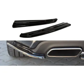 Auto-moto Maxton Design boční difuzory pod zadní nárazník pro Mercedes CLS C 218/AMG-Line, černý lesklý plast ABS