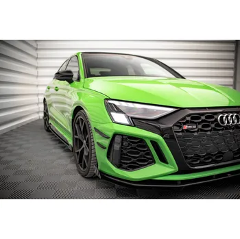 Nárazník Maxton Design přítlačná křidélka předního nárazníku pro Audi RS3 8Y