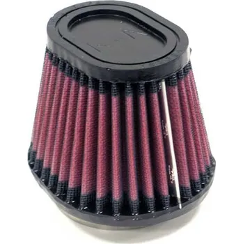 Filtr pro motocykl K&N univerzální oválný rovný filtr se vstupem 62 mm a výškou 89 mm, gumový vrchlík SLEVA 8%