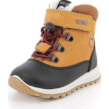 Dětská treková obuv PRIMIGI chlapecká zimní obuv 8858600 mustard GORETEX 25