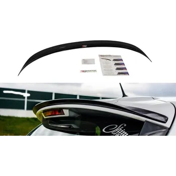 Auto-moto Maxton Design prodloužení spoileru pro Renault Clio Mk4, černý lesklý plast ABS