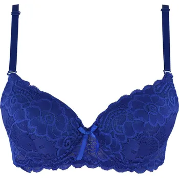 Podprsenka Super push up podprsenka Magda B220 90A modrá