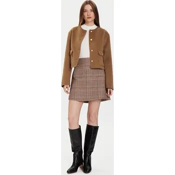 Dámská bunda Tommy Hilfiger Bunda pro přechodné období WW0WW47446 Béžová Regular Fit 36