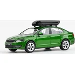 Abrex Škoda Octavia III (2012) s boxem, Zelená Rallye Metalíza 1:43