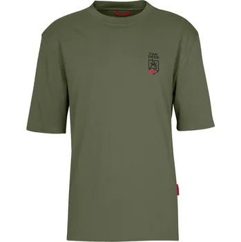 Cyklistické kalhoty Pánské triko Van Deer Essential Shirt Khaki