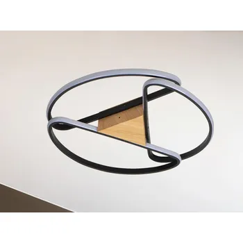 NEDES LED stropní svítidlo s dálkovým ovladačem 75W - TA1311/BW