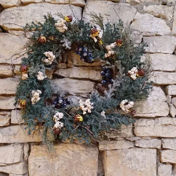 Velikonoční dekorace DECOLED Věnec, prům. 66 cm