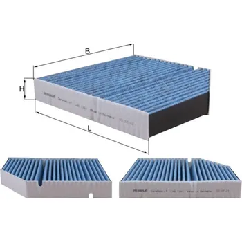 Kabinový filtr Filtr, vzduch v interiéru KNECHT LAO 1161