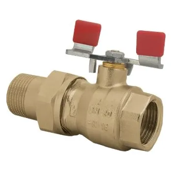 Ventil HERZ Kulový kohout - motýl, vnitřní-závitová vsuvka Dimenze: DN32, PN: 25, #1221634: HERZ Kulový kohout - motýl, vnitřní-závitová vsuvka