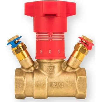 Ventil Herz Vyvažovací ventil 4217 STRÖMAX GN pro měření tlakové diference topení/chlazení Dimenze: DN20, kvs=2,38, #1421772: Vyvažovací ventil 4217 STRÖMAX GN pro měření tlakové diference topení/chlazení, měřící ventilky, DN20, kvs=2,38