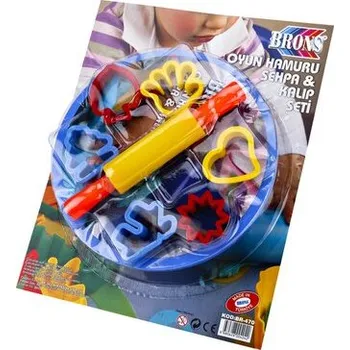 Modelovací hmota modelovací sada tvořítek s válečkem BR-470