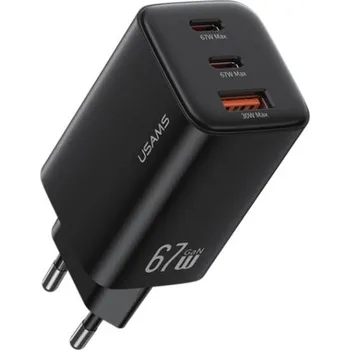 RC vybavení Nabíjecí adaptér USAMS 67W s 3 Porty – USB-C a USB-A SP-CA32