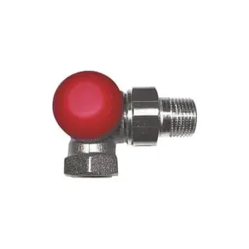 Ventil Herz Termostatický ventil úhlový-levý TS-90-V Dimenze: 1/2", KVS: 1,2, #1775867: Termostatický ventil úhlový-levý TS-90-V