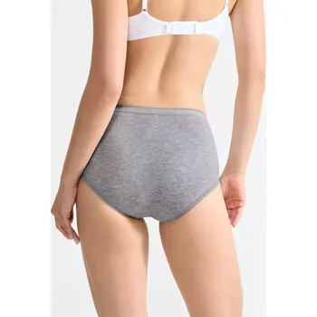 Kalhotky Dámské kalhotky Basic+ Midi - GREY COMBINATION - šedá M013 - SLOGGI GRAY 44