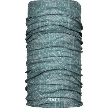 Nákrčník Dětský nákrčník Matt COOLMAX ECO UNI Tmavě zelená